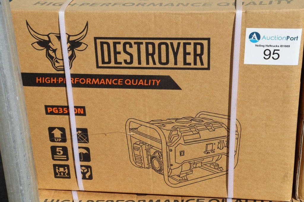 Generator Destroyer PG3500N Benzin Neu 18 Einheiten