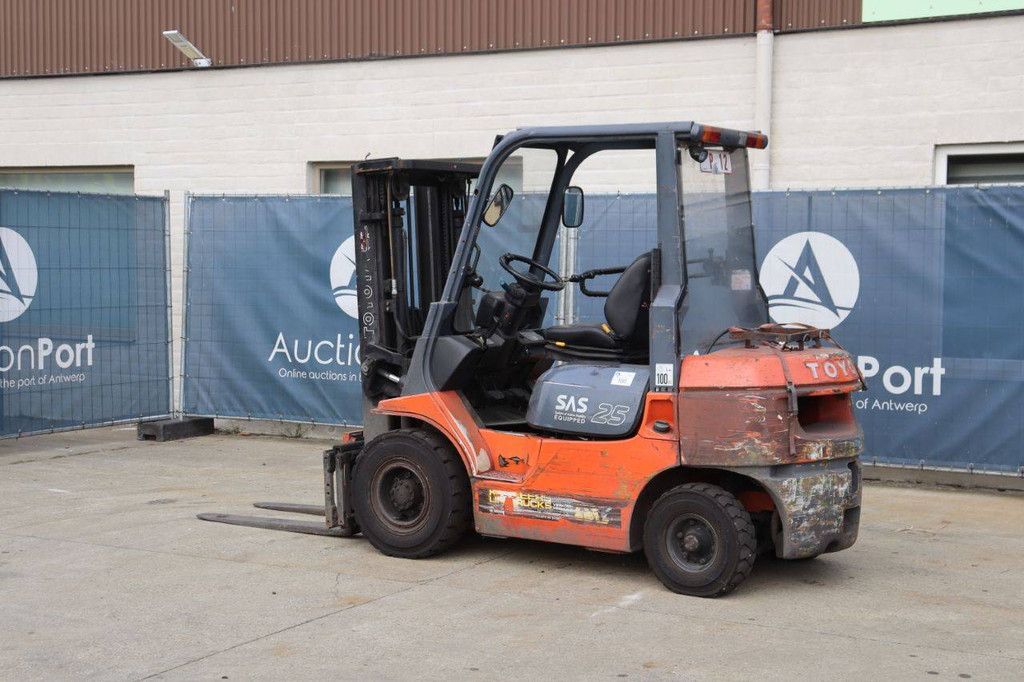 Forklift Toyota 42-7FGF25 LPG 2500kg 4.3m 2000