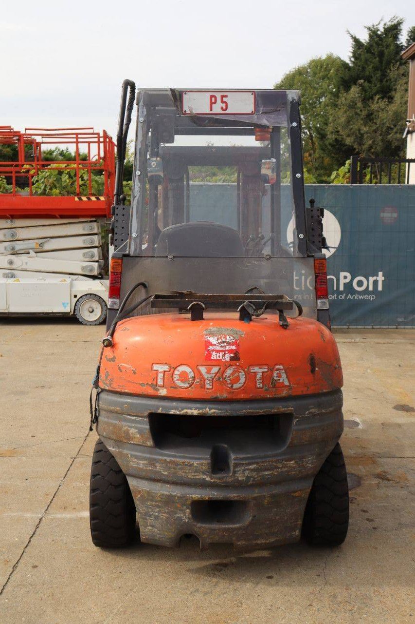 Forklift Toyota 42-6FGF25 LPG 2500kg 4.3m 1997