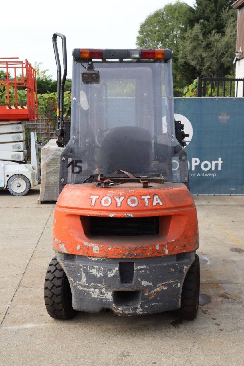 Forklift Toyota 42-7FGF25 LPG 2500kg 4.7m 2003