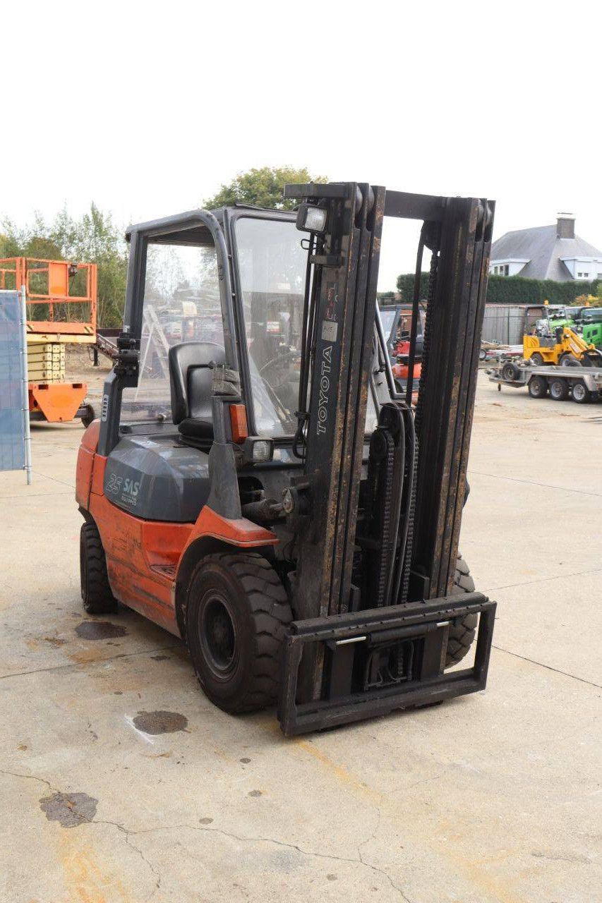 Forklift Toyota 42-7FGF25 LPG 2500kg 4.7m 2003