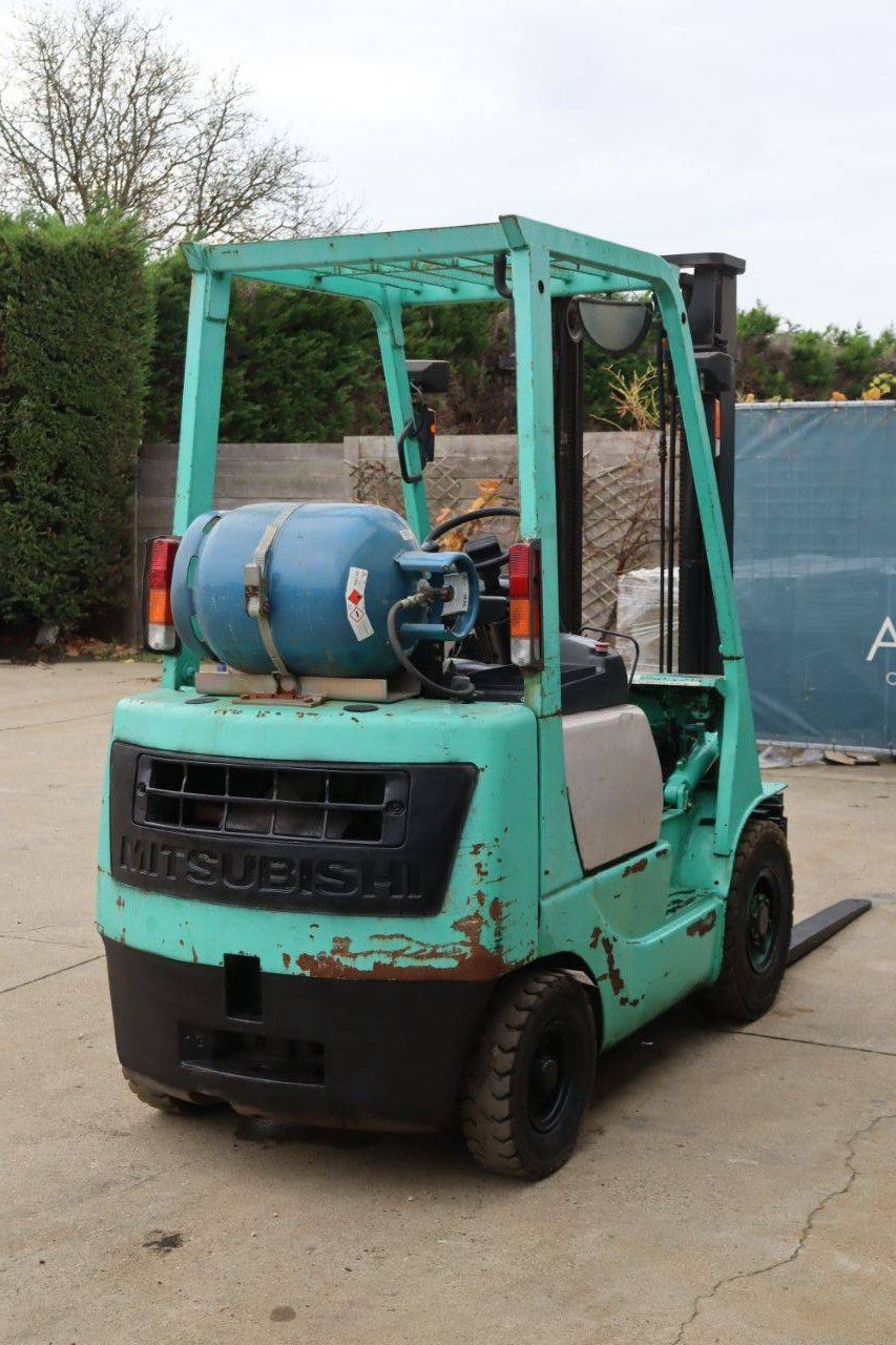 Forklift Mitsubishi FG15 LPG 1500kg 3.0m 1992