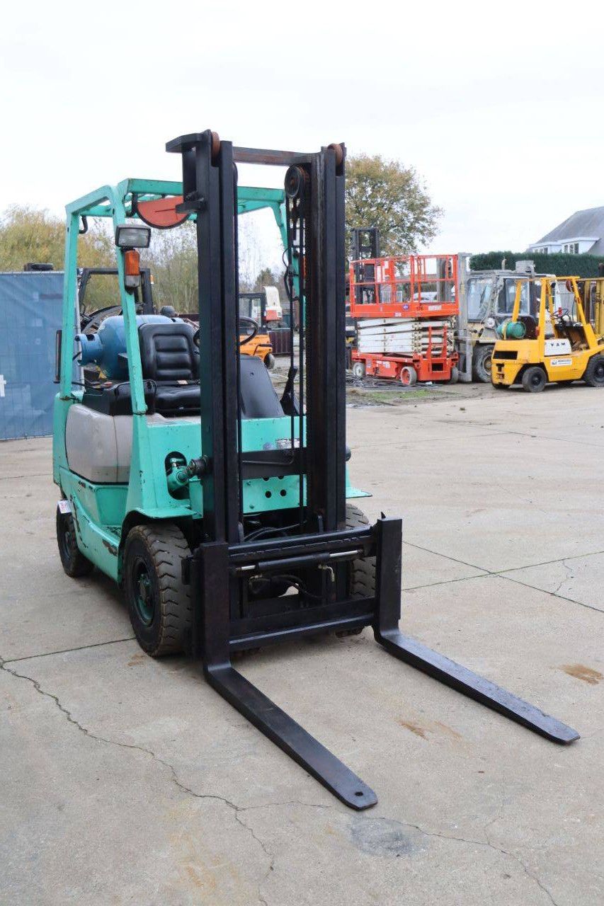 Forklift Mitsubishi FG15 LPG 1500kg 3.0m 1992