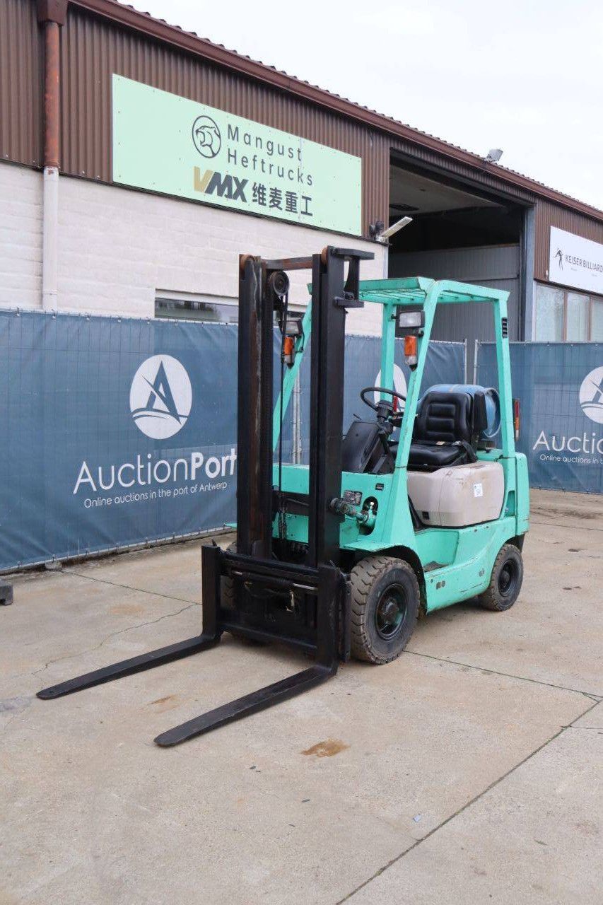 Forklift Mitsubishi FG15 LPG 1500kg 3.0m 1992