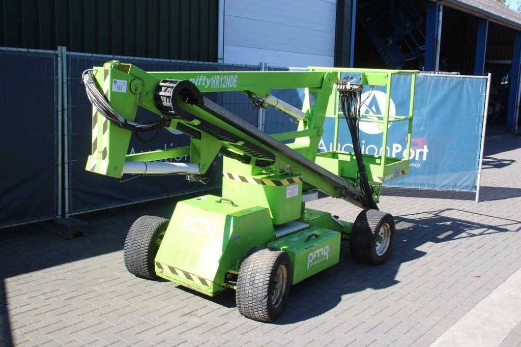 NiftyLift HR12NDE Articulated Boom Lift Electric + Diesel 12.2m 1999