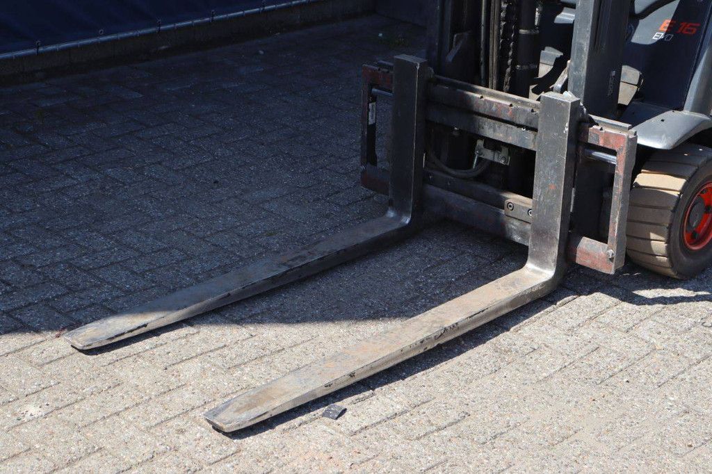 Linde E16L-02 Electric Forklift 1600kg 2.84m 2020