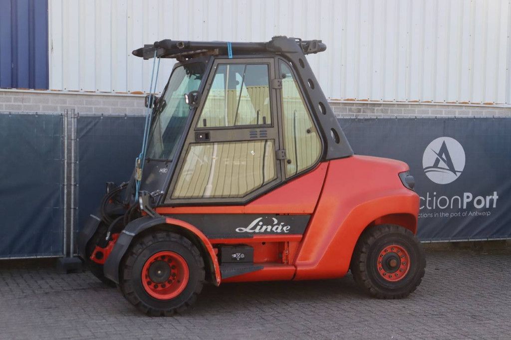 Heftruck Linde H80D-02/900 Diesel 8000kg 2015