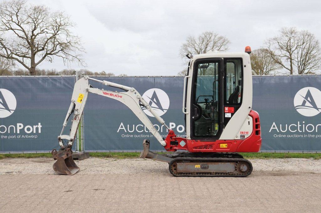 Crawler excavator Takeuchi TB216 Diesel 2019