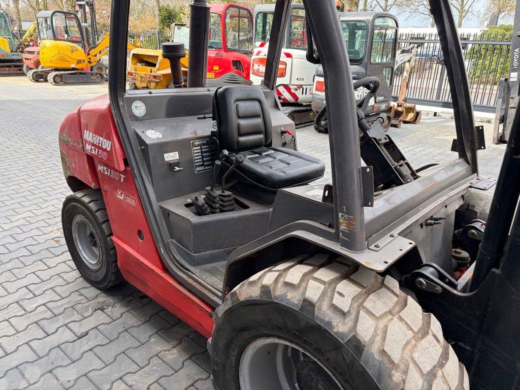 Ruw-terreinheftruck Manitou MSI30T Diesel 3000kg 2012