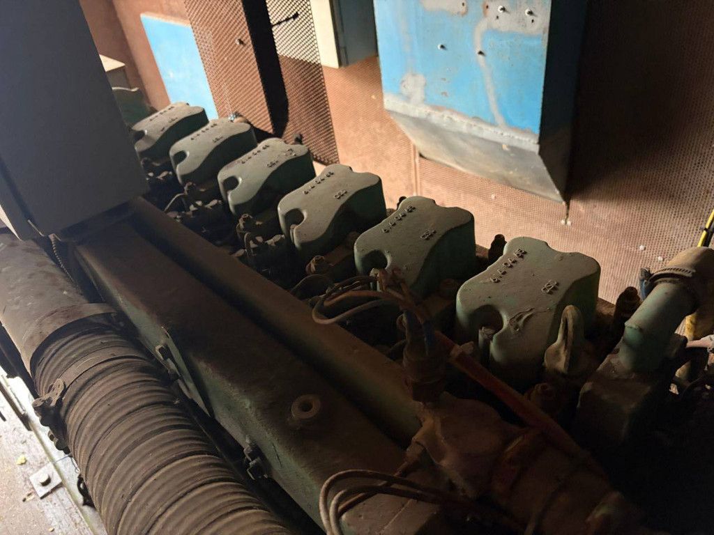 Stamford UC.I274F1 Dieselgenerator 160 kVA, Baujahr 1998, installiert in einem Container