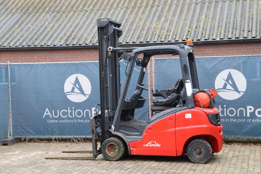 Linde H20T-01 LPG Forklift 2000kg 6.8m 2016
