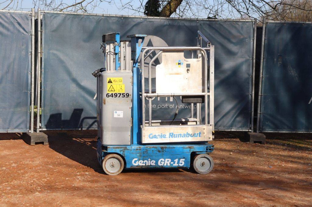 Genie GR-15 Electric Mast Lift 6.5m 2015
