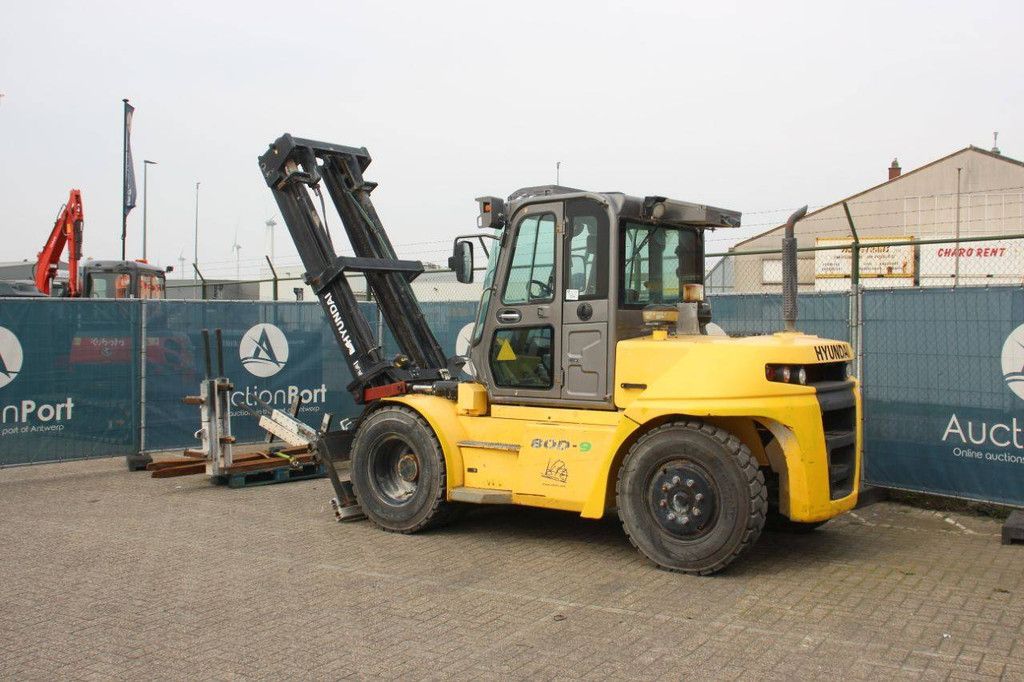Hyundai 80D-9 Diesel Forklift 8000kg 2016