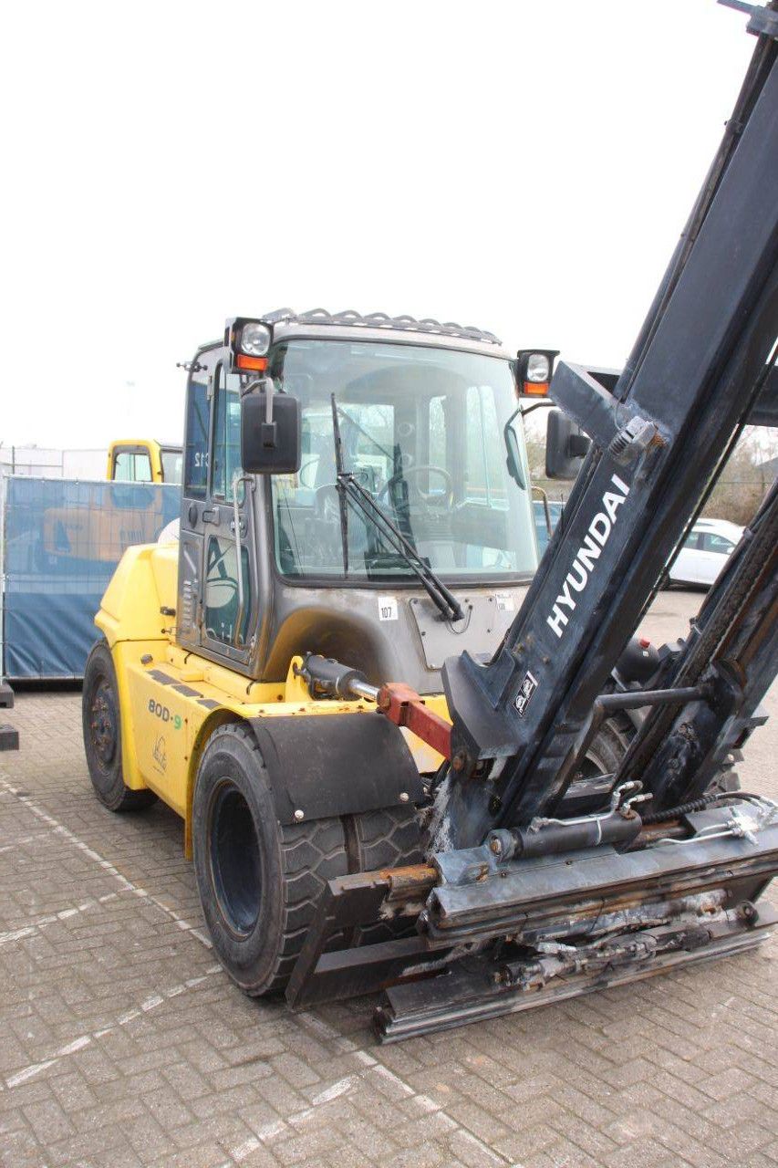 Hyundai 80D-9 Diesel Forklift 8000kg 2016