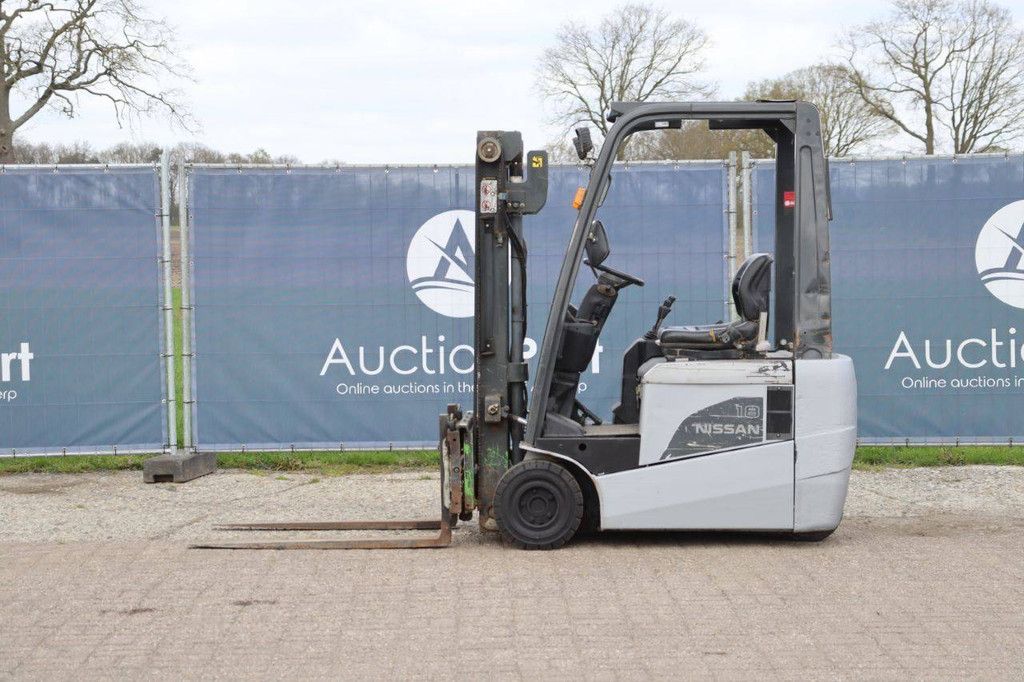 Nissan 1N1L18Q Elektrogabelstapler, 1800 kg, 4,75 m, Baujahr 2011