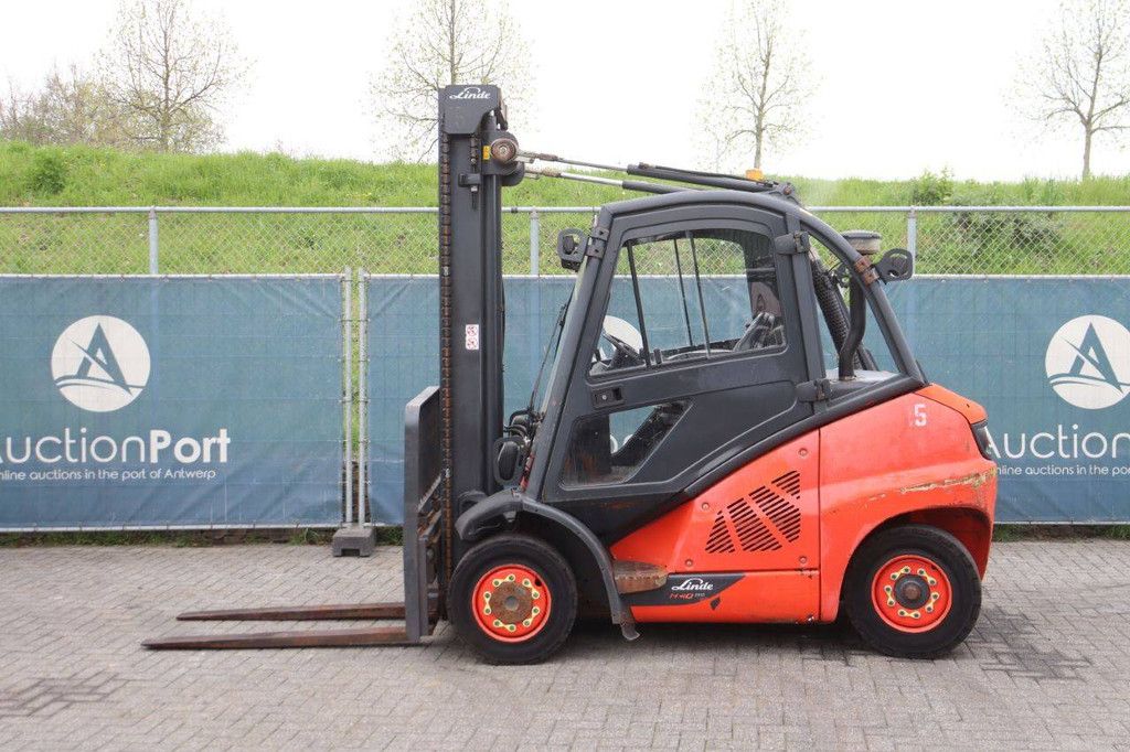 Linde H40D-02 Diesel Forklift 4000kg 5m 2017