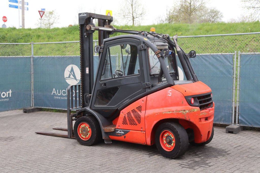 Linde H40D-02 Diesel Forklift 4000kg 5m 2017