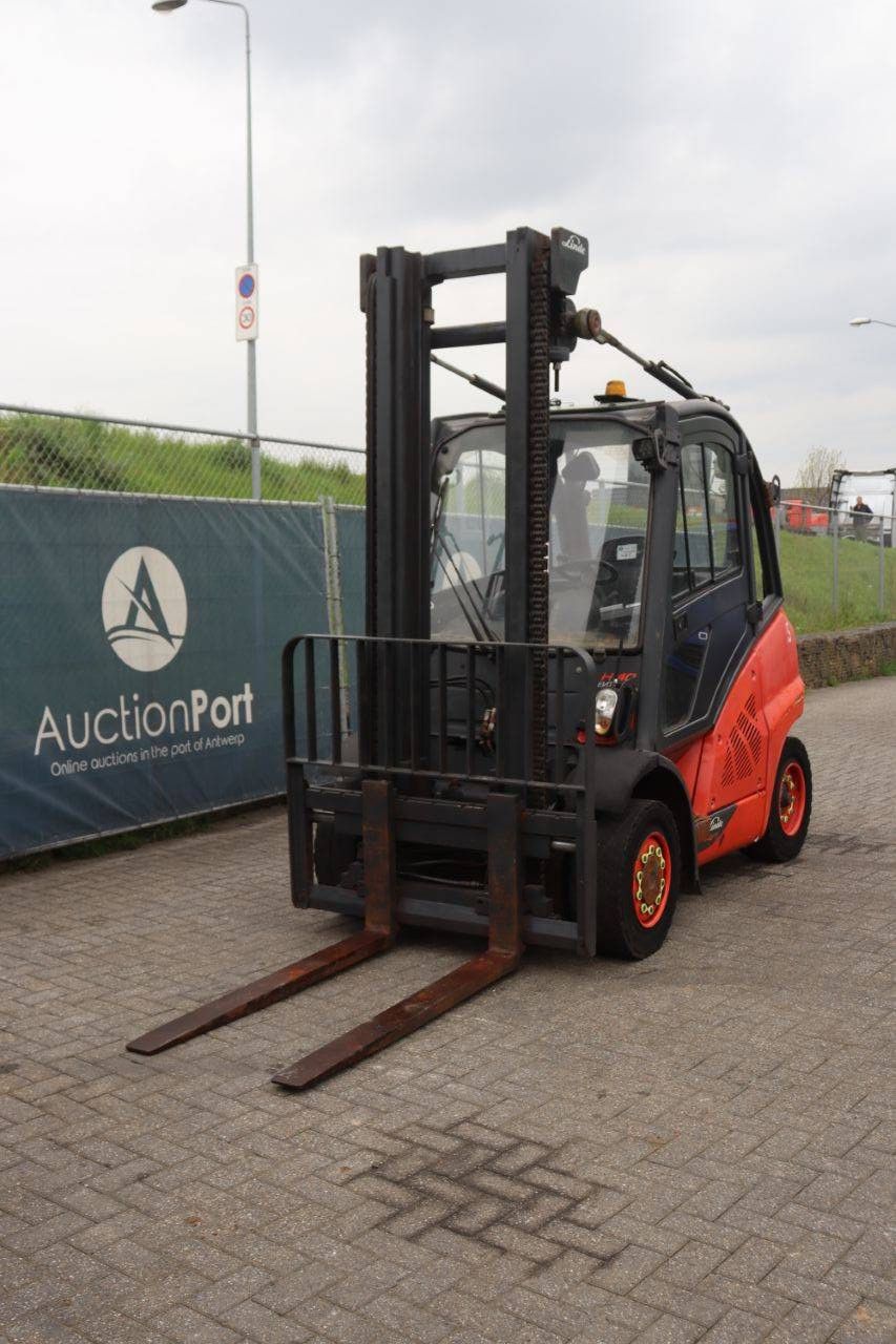 Linde H40D-02 Diesel Forklift 4000kg 5m 2017