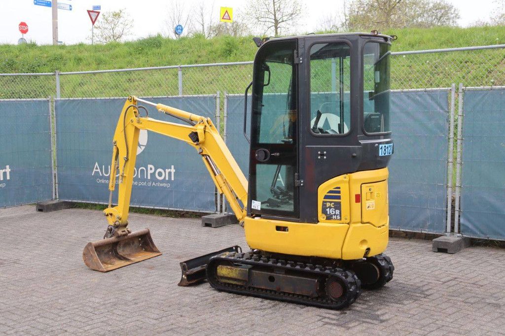 Mini excavator Komatsu PC16R-HS Diesel 2012