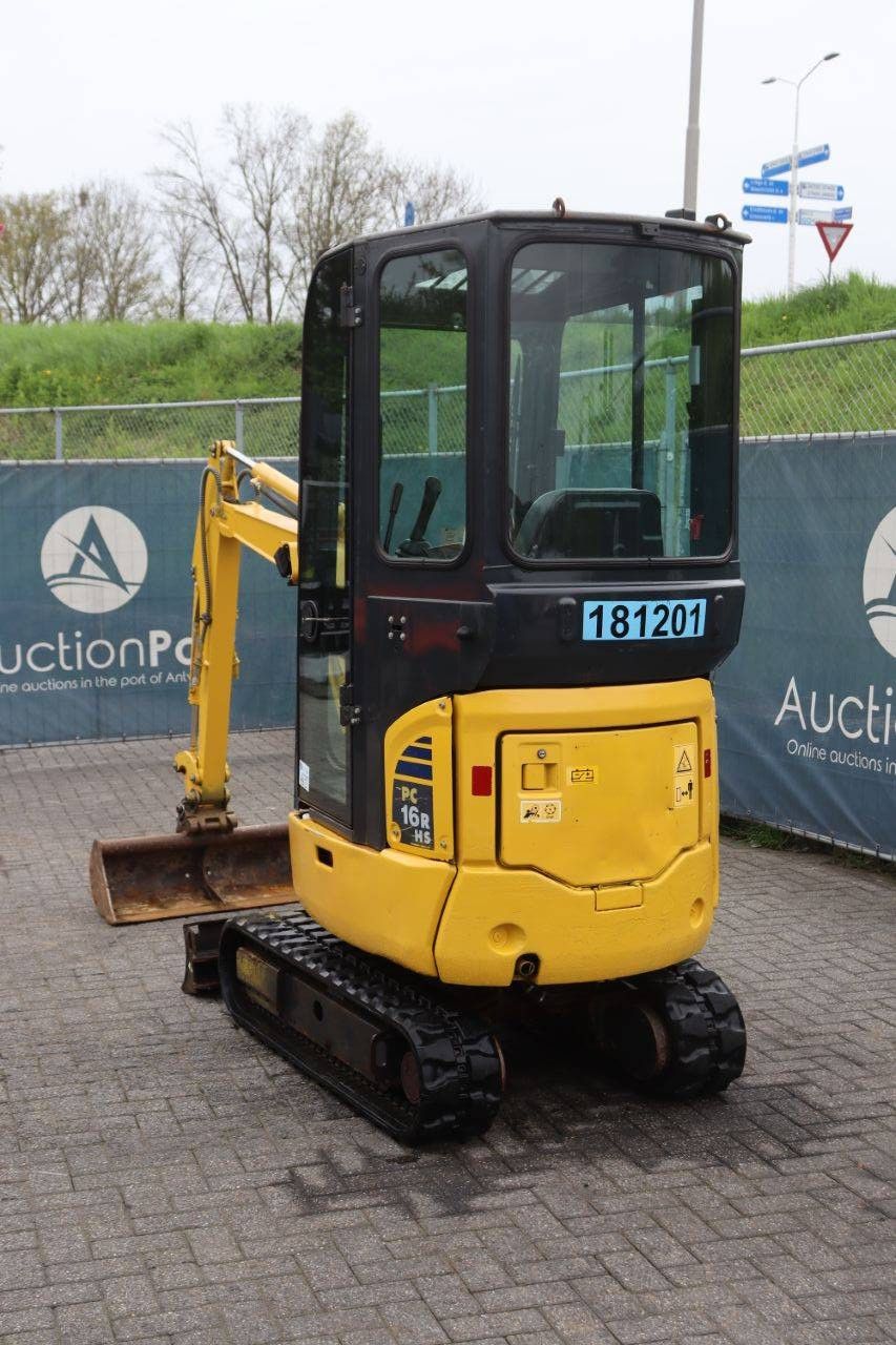 Mini excavator Komatsu PC16R-HS Diesel 2012
