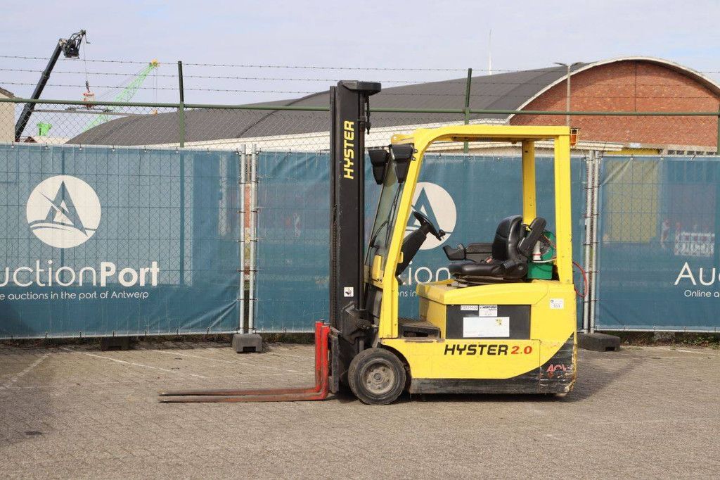 Hyster J2.00XMT Elektrogabelstapler, 1590 kg, 5,5 m, Baujahr 2007