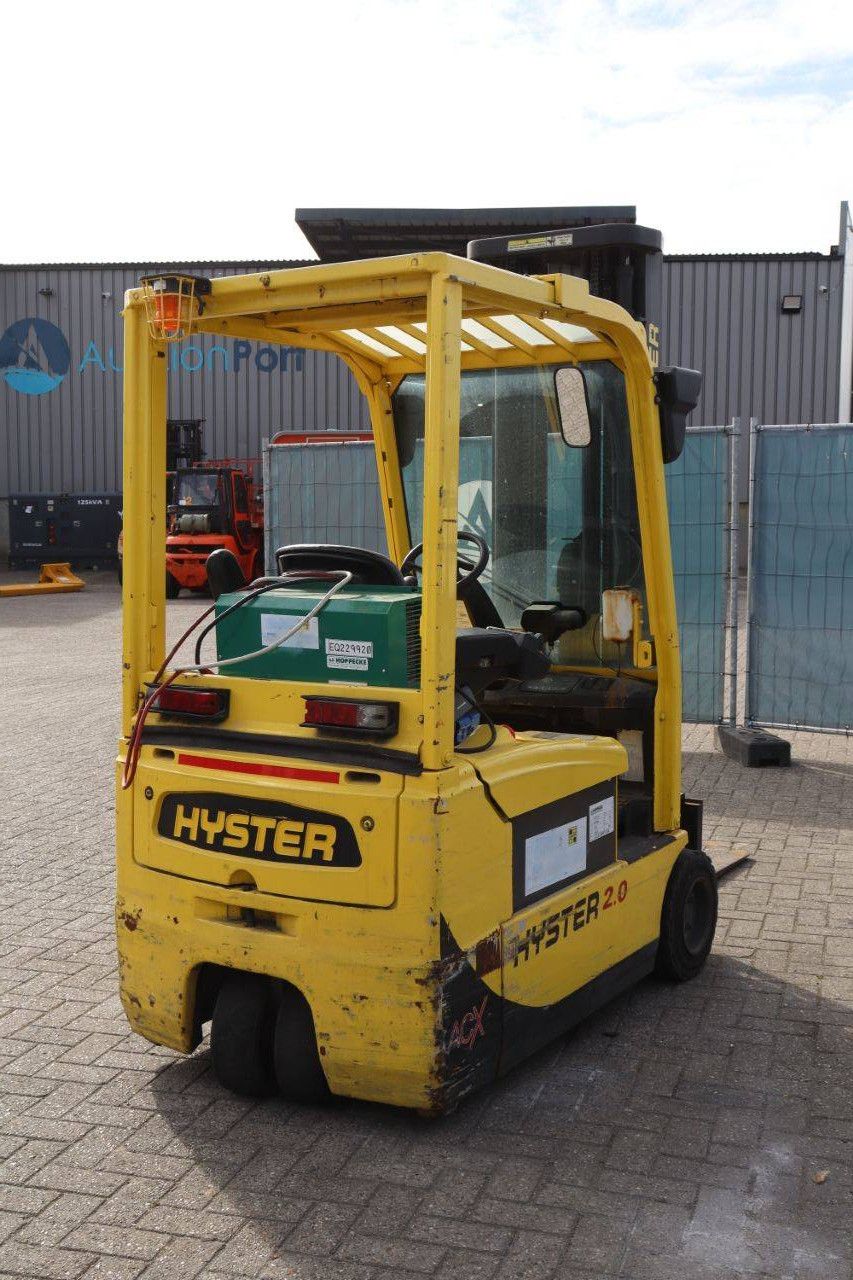 Hyster J2.00XMT Elektrogabelstapler, 1590 kg, 5,5 m, Baujahr 2007