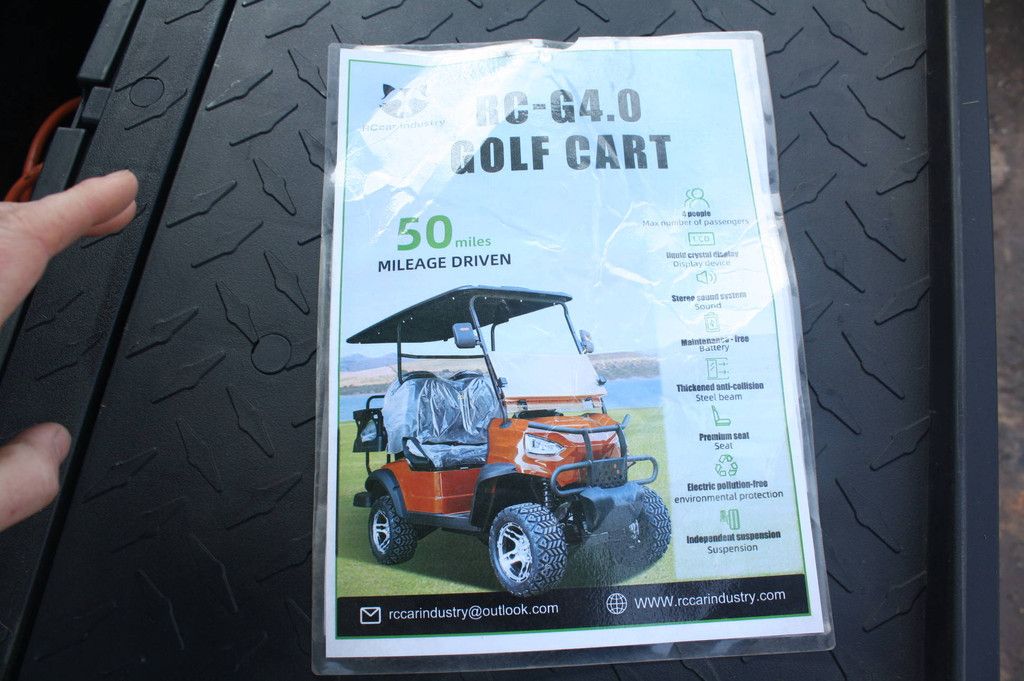 Golf Cart RCcar Industry RC-G4.0 Electric 2025 New