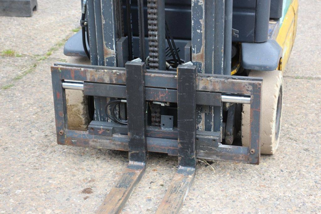 Komatsu FB15M-2R Elektro-Gabelstapler, 1500 kg, 4,47 m, Baujahr 2005