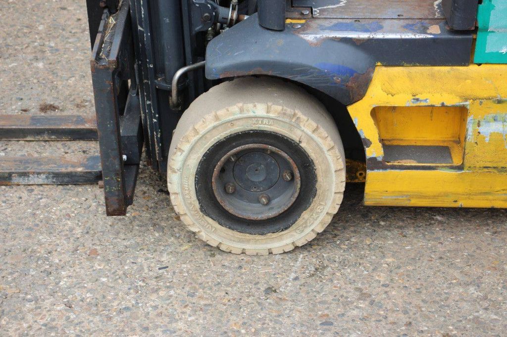 Komatsu FB15M-2R Elektro-Gabelstapler, 1500 kg, 4,47 m, Baujahr 2005