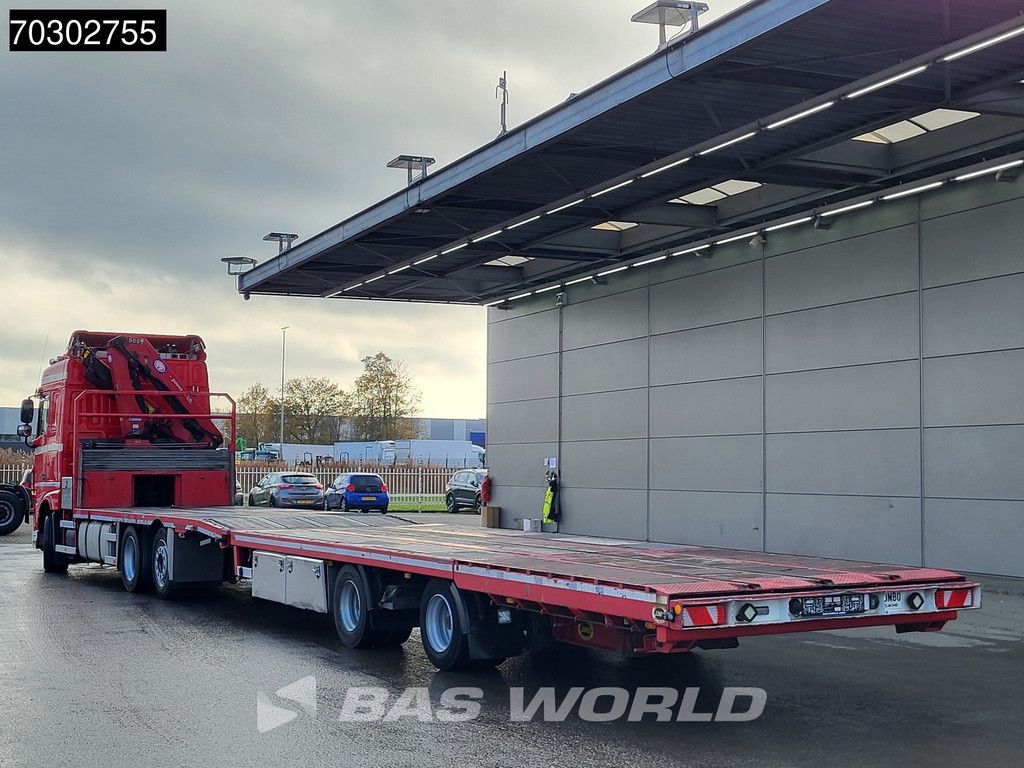 DAF XF XF 440 6X2 NL-Truck Transporter APK HMF 900-K2 crane Winch Lift-Lenkachse Euro 6