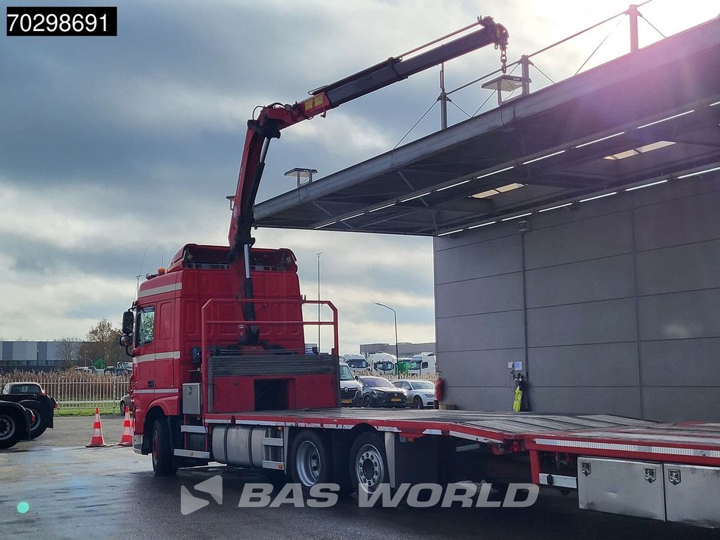 DAF XF XF 440 6X2 Transporter HMF 900-K2 Crane Kran Winch Lift-Lenkachse Euro 6