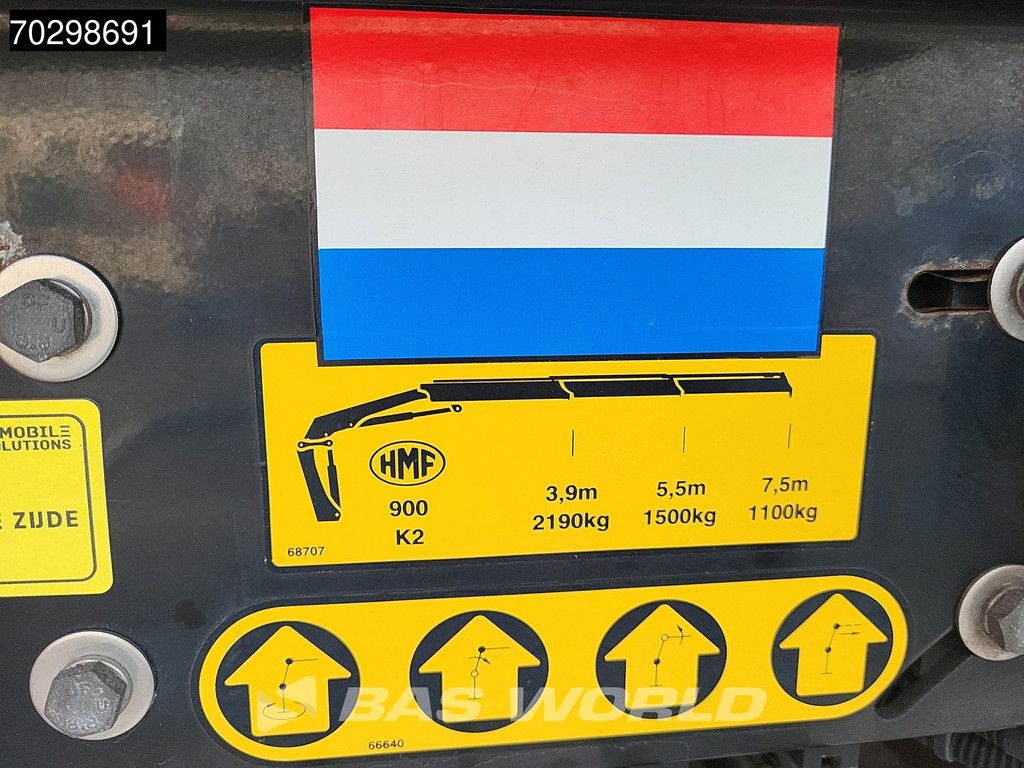 DAF XF XF 440 6X2 Transporter HMF 900-K2 Crane Kran Winch Lift-Lenkachse Euro 6