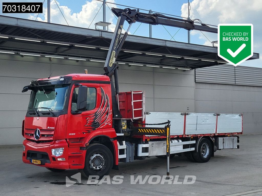Mercedes Antos 2132 4X2 NL-truck Palfinger PK12002-EH Kran Crane Automatic Euro 6