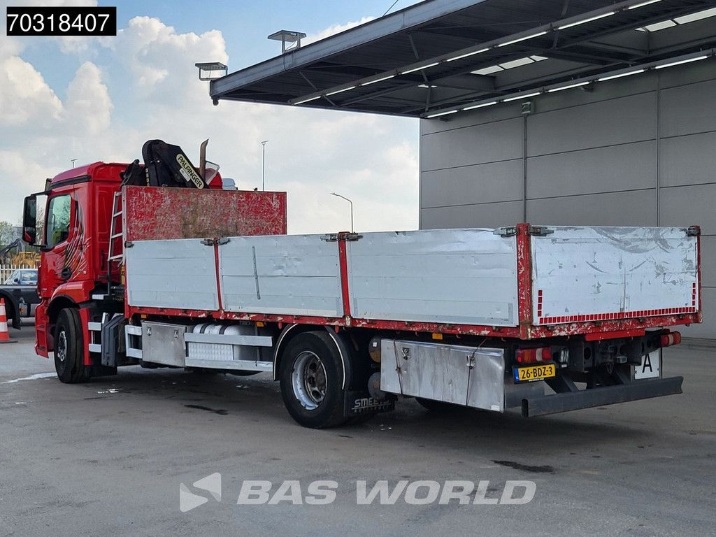 Mercedes Antos 2132 4X2 NL-truck Palfinger PK12002-EH Kran Crane Automatic Euro 6