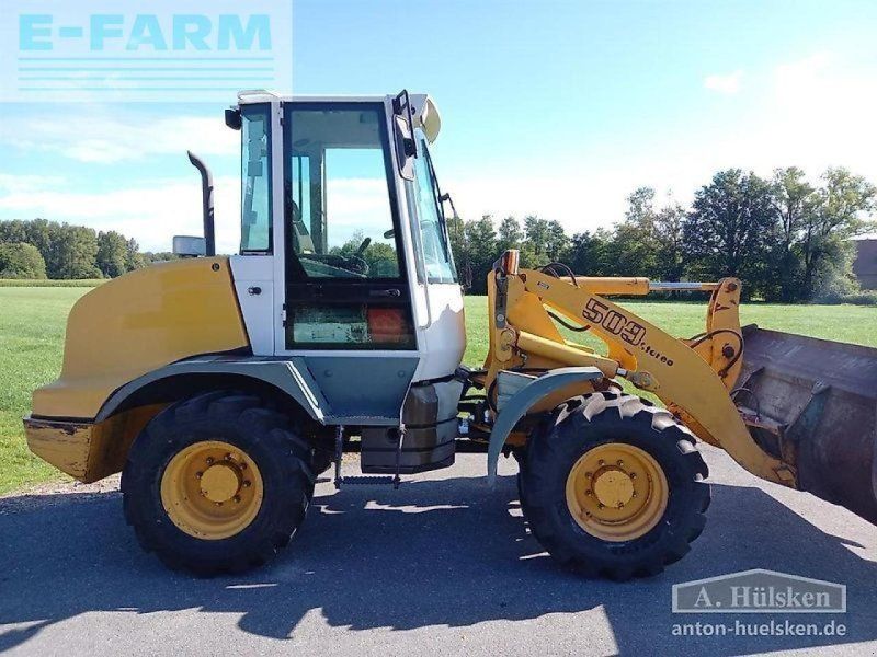 Liebherr 509 stereo  schaufel und palettengabel