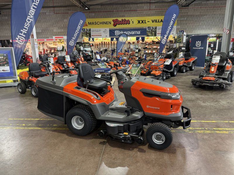 Husqvarna TC 220T Rasen mit 108cm Schnittbreite