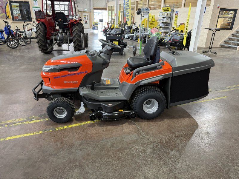 Husqvarna TC 220T Rasen mit 108cm Schnittbreite