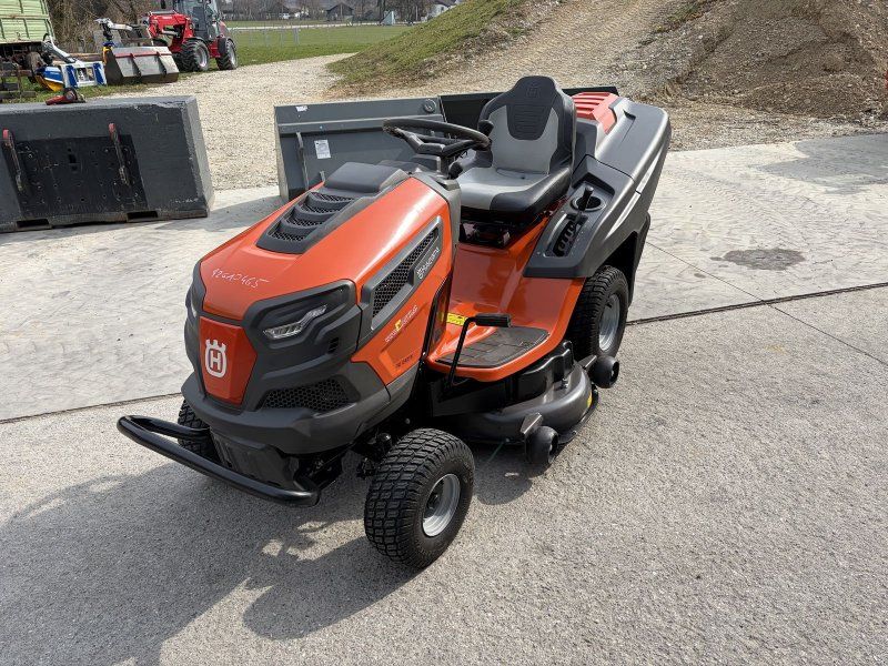 Husqvarna TC 242TX mit ca 40h, Kawasaki, Mulchklappe