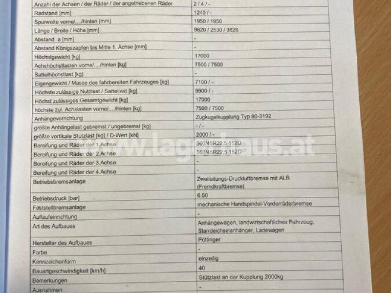 Pöttinger EUROPROFI 5000 D