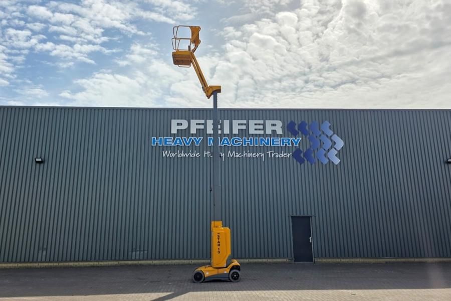 Haulotte STAR 10 Electric, 10m Working Height, 3m Reach, 20