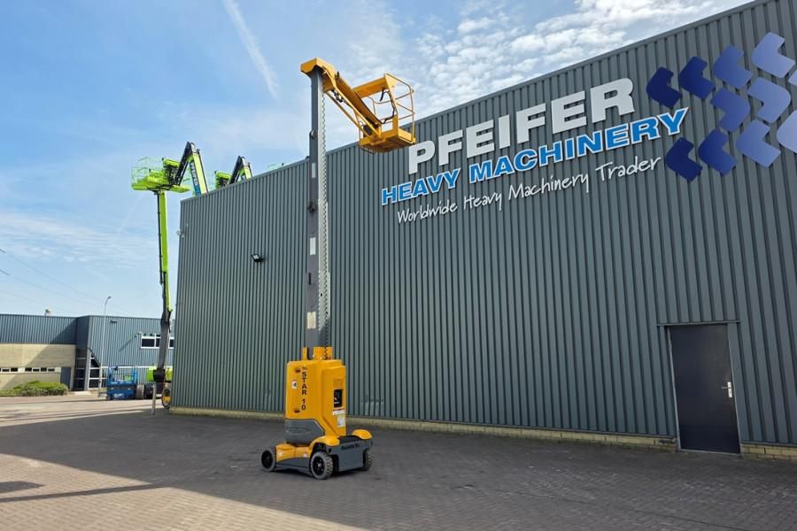 Haulotte STAR 10 Electric, 10m Working Height, 3m Reach, 20
