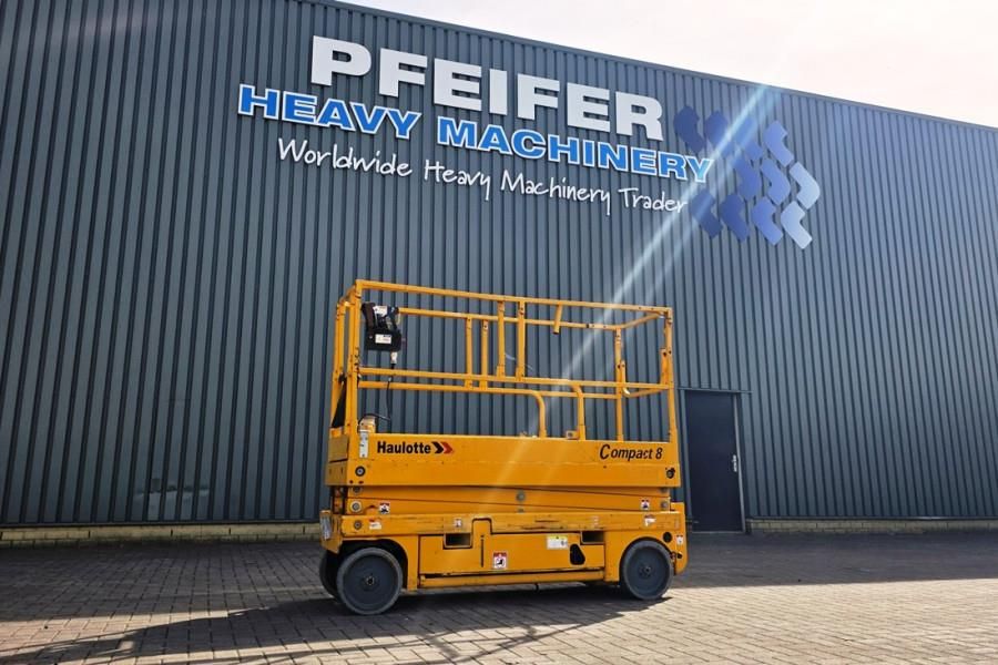 Haulotte Compact 8 Electric, 8.2m Working Height, 350kg Cap