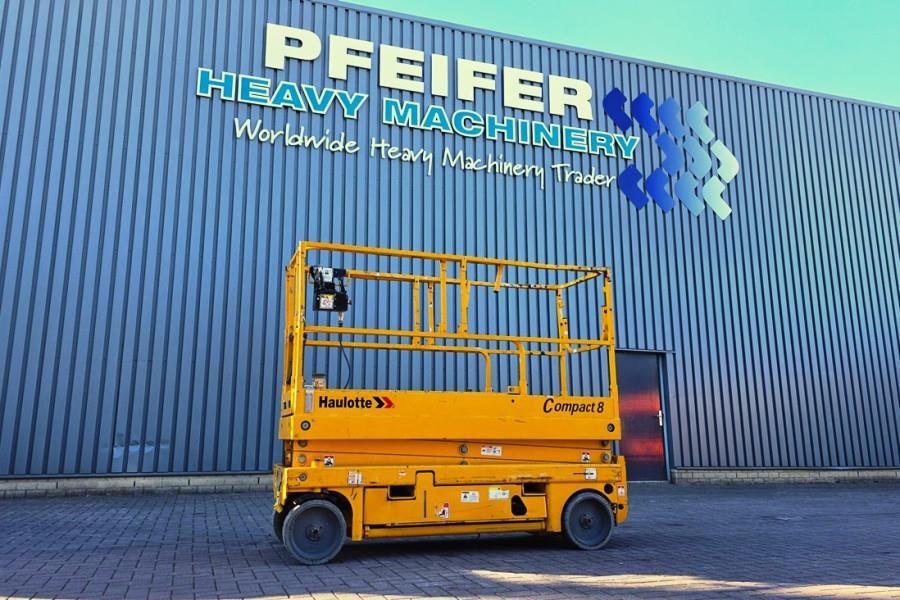 Haulotte Compact 8 Electric, 8.2m Working Height, 350kg Cap