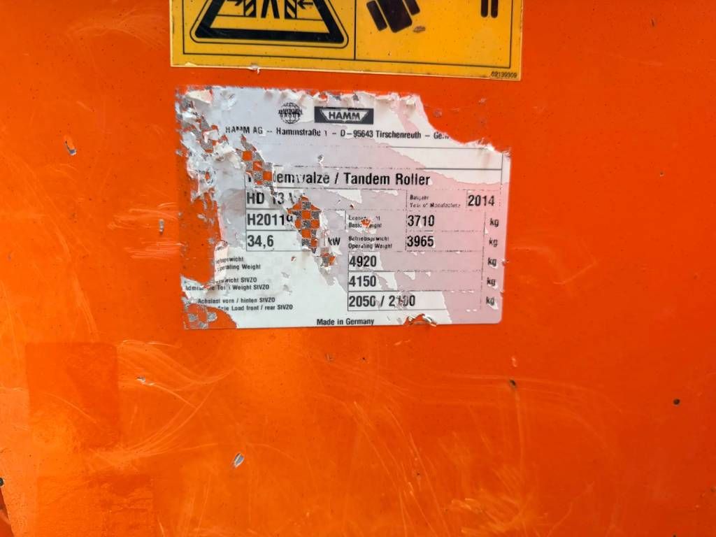Hamm HD13 VV