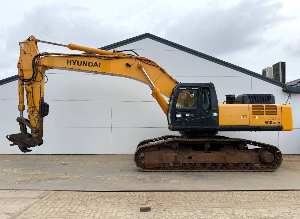 Hyundai R500LC-7A - Quick Coupler / Hammer Lines