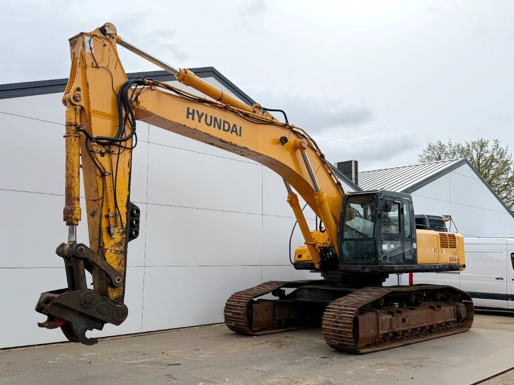 Hyundai R500LC-7A - Quick Coupler / Hammer Lines