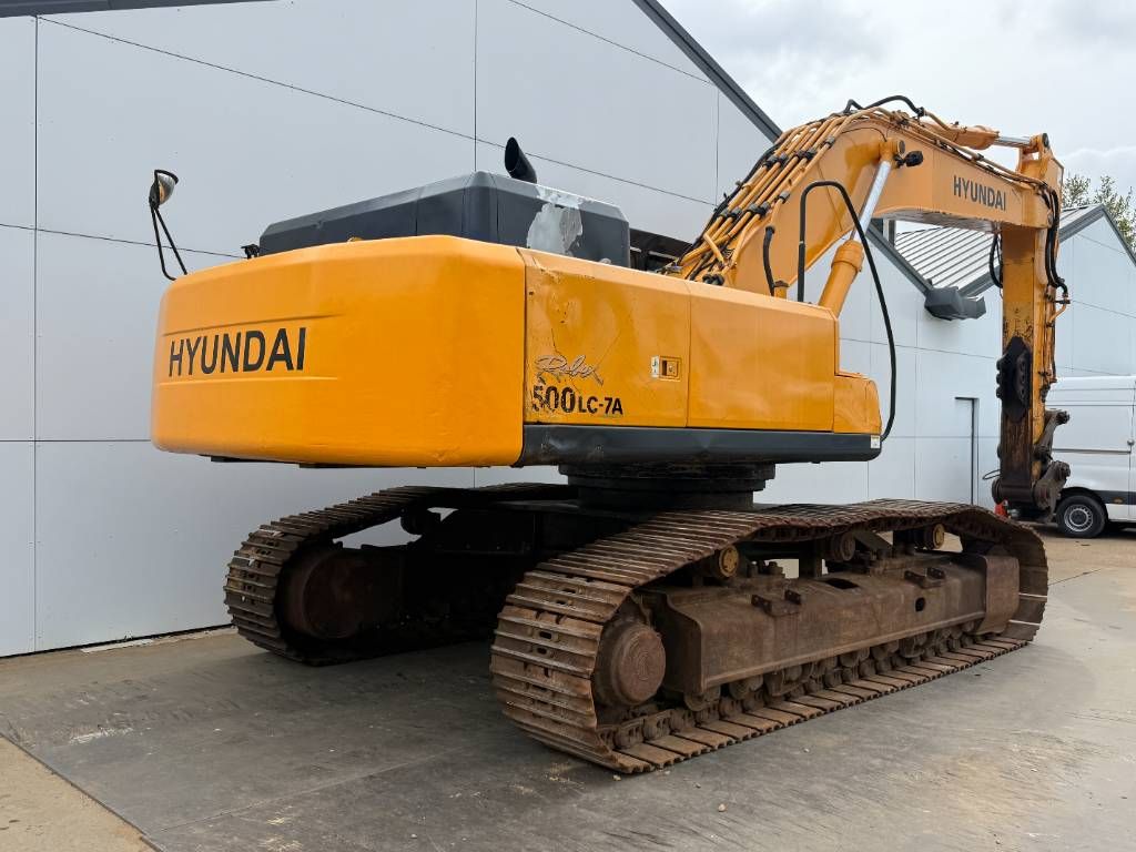 Hyundai R500LC-7A - Quick Coupler / Hammer Lines