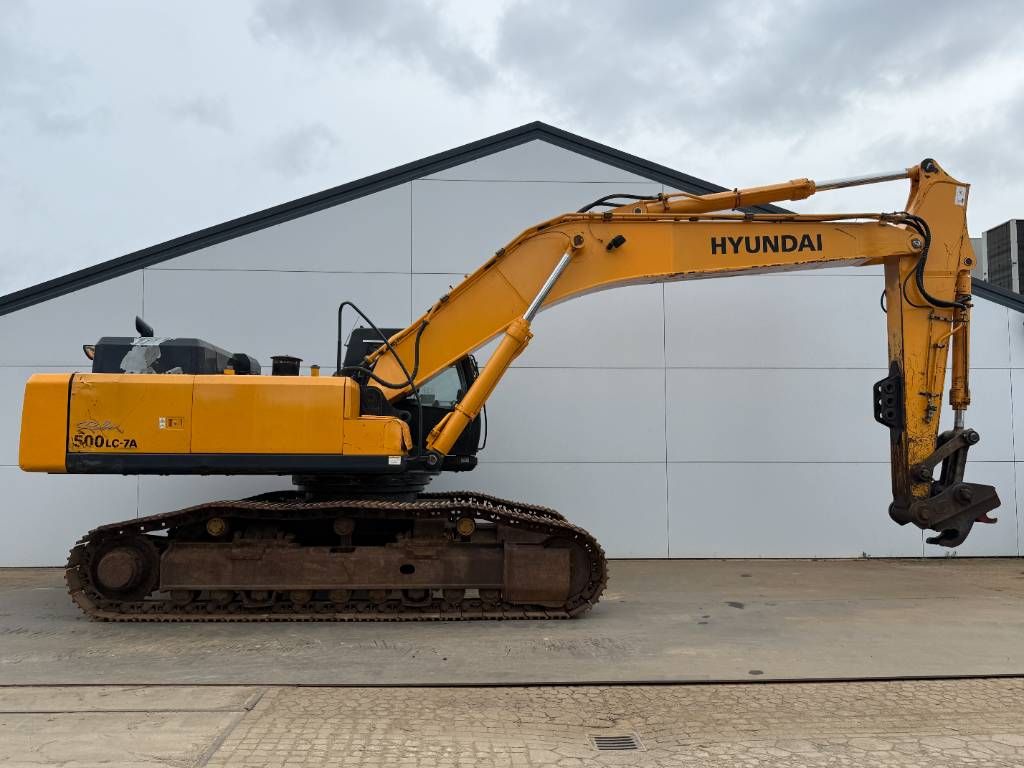 Hyundai R500LC-7A - Quick Coupler / Hammer Lines