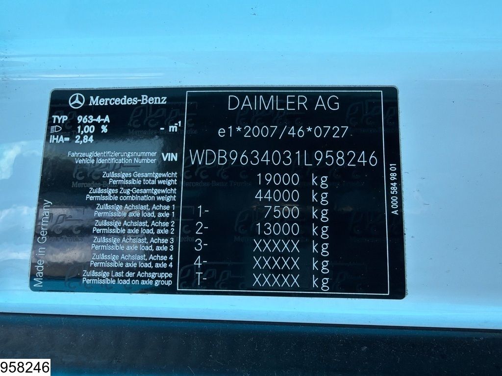 Mercedes Actros 1845 EURO 6, Retarder