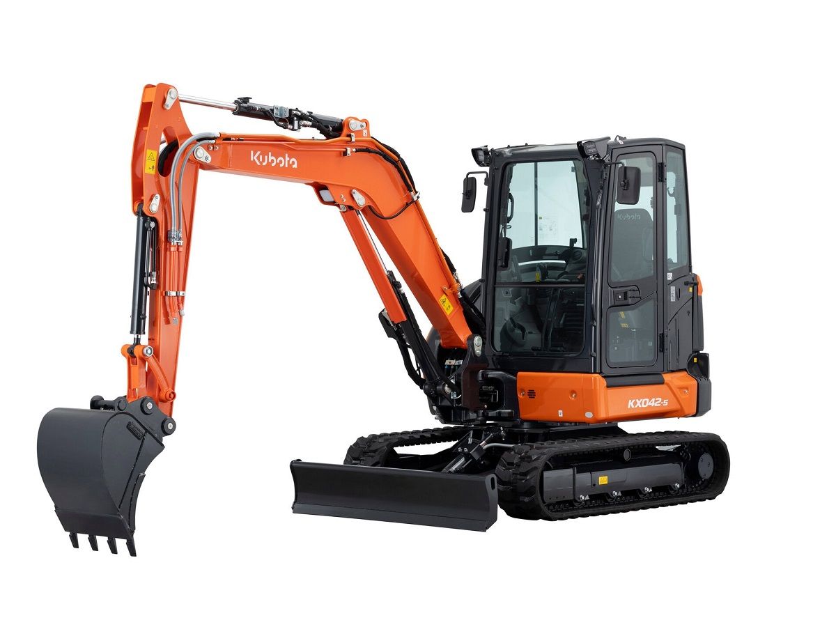 Kubota KX042-5 HI, minigraver, minikraan, BJ2026, Airco, Nieuw!